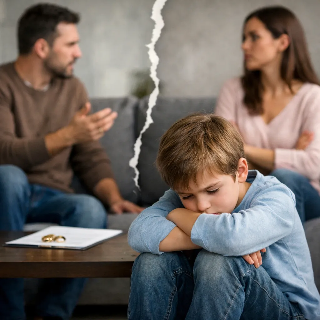 Genitori che divorziano e impatto sul bambino